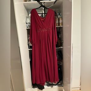Nice dress size 24 only wore once paid over 150 for it
